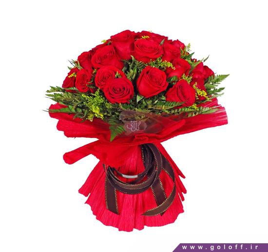 دسته گل عروس - دسته گل رز هلندی ایتزِل - Itzel | گل آف